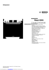 Bosch HEG38U150D Kurzanleitung