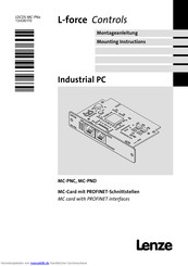 Lenze MC-PNC Montageanleitung