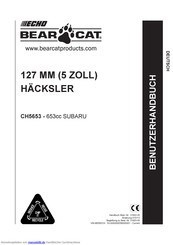 Echo Bear Cat CH5653 Benutzerhandbuch