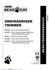 Echo Bear Cat WT160S Benutzerhandbuch