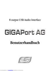 ESI GIGAPort AG Benutzerhandbuch