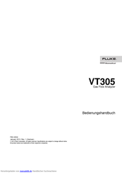Fluke Biomedical VT305 Bedienungsanleitung