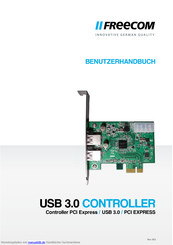 Freecom USB 3.0 Controller Benutzerhandbuch
