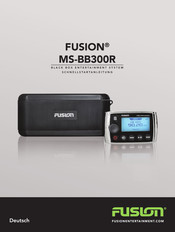 Fusion MS-BB300R Schnellstartanleitung