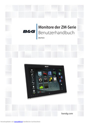 B&G ZM Series Monitors Benutzerhandbuch