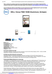 Dell Venue 7840 Handbuch