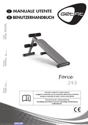 GetFit Force 245 Benutzerhandbuch