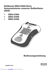Defibtech DDU-2400 Bedienungsanleitung