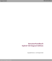Gigaset hybird 120 Benutzerhandbuch