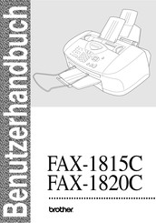 Brother FAX-1820C Benutzerhandbuch