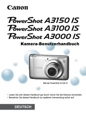 Canon PowerShot A3100 IS Benutzerhandbuch