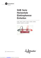 Hoefer SUB20 Benutzerhandbuch