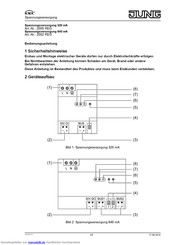 JUNG 2005REG Bedienungsanleitung