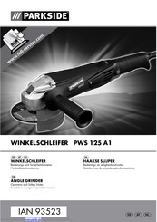 Parkside PWS 125 A1 Betriebsanleitung