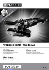 Parkside PWS 230 A1 Betriebsanleitung