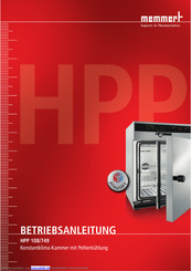 Memmert HPP 749 Betriebsanleitung