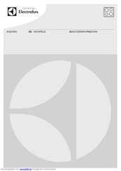 Electrolux EGG7353 Benutzerhandbuch