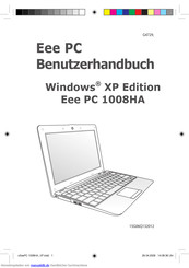 Eee PC Windows XP Benutzerhandbuch
