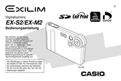 Casio exilim EX-M2 Bedienungsanleitung