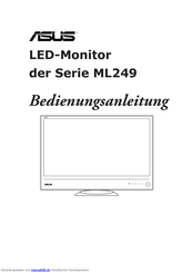 Asus ML249 Serie Bedienungsanleitung
