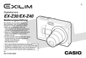 Casio Exilim EX-Z30 Bedienungsanleitung