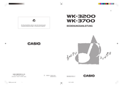 Casio WK-3700 Bedienungsanleitung