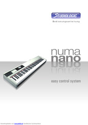 Studiologic Numa Nano Bedienungsanleitung