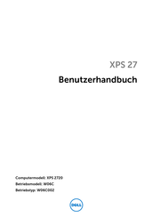 Dell XPS 27 Benutzerhandbuch