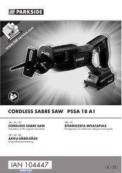 Parkside PSSA 18 A1 Betriebsanleitung