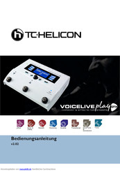 TC-Helicon VoiceLive Play GTX Bedienungsanleitung