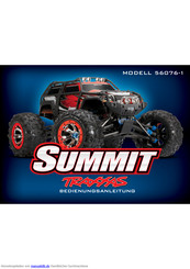 Traxxas summit Bedienungsanleitung