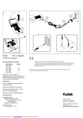 Kodak KLIC-7005 Bedienungsanleitung