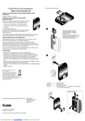 Kodak Batterie-Schnellladegerät Bedienungsanleitung