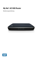 Western Digital My Net AC1300 Router Bedienungsanleitung
