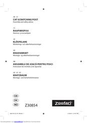 Zoofari Z30854 Montagehinweise Und Sicherheitshinweise