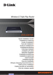 D-Link DVA-G3670B Installationsanleitung