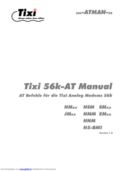Tixi 56k-AT Bedienungsanleitung