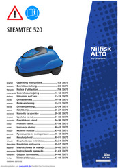 Nilfisk-ALTO Steamtec 520 Betriebsanleitung