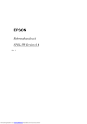 Epson SRC-320 Referenzhandbuch