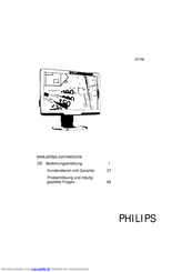 Philips 201B2 Bedienungsanleitung