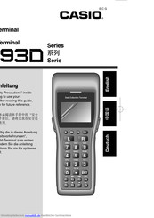 Casio DT-930 Serie Bedienungsanleitung