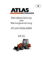Atlas RADLER AR 35 Betriebsanleitung Und Wartungsanleitung