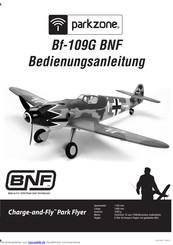 PARKZONE Bf-109G BNF Bedienungsanleitung