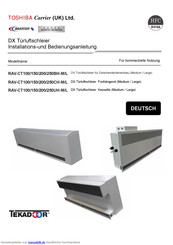 Toshiba RAV-CT250UH-M/L Installations- Und Bedienungsanleitung