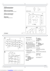 LIVARNO Z30860 Montageanleitung Und Sicherheitshinweise