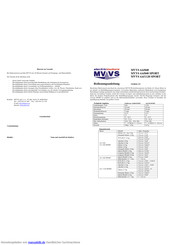 MVVS 4.6/1120 SPORT Bedienungsanleitung