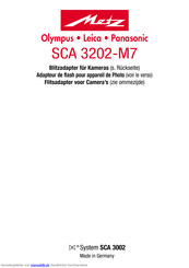Metz SCA 3202 M7 Bedienungsanleitung