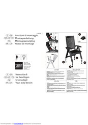Florabest Sunlounger Montageanleitung