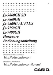 Casio fx-7400GH Bedienungsanleitung
