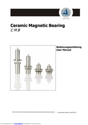 Clearaudio Ceramic Magnetic Bearing CMB Bedienungsanleitung